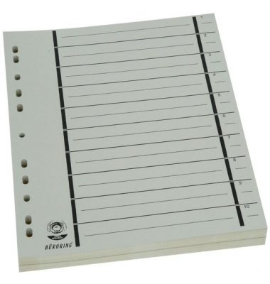 Trennblätter BRG670106 A4 chamois 230g 