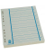 Trennblätter BRG670111 A4 chamois/blau 230g 