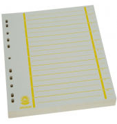 Trennblätter BRG670108 A4 chamois/gelb 230g 