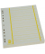 Trennblätter BRG670108 A4 chamois/gelb 230g 