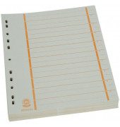 Trennblätter BRG670110 A4 chamois/orange 230g 