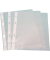 Prospekthüllen BRG620236 Standard, A5, transparent genarbt, oben offen, 0,055mm