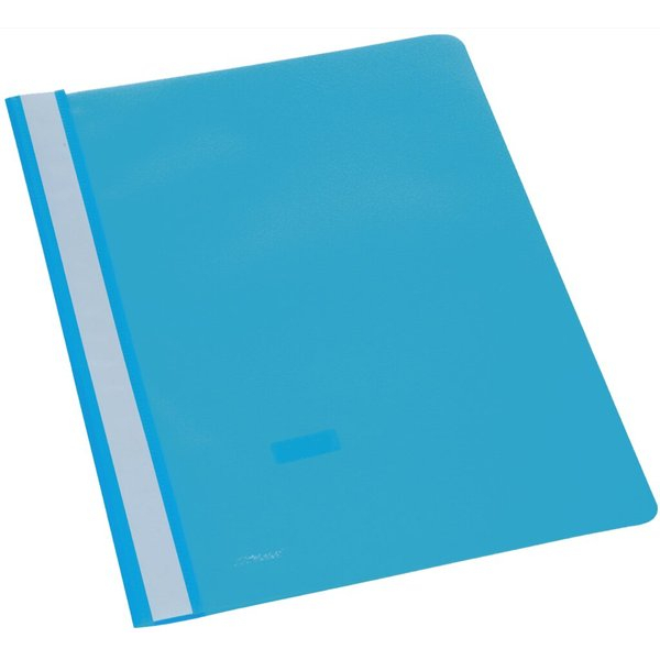 Büroring Schnellhefter BRG609022, A4, hellblau, Kunststoff, Vorderdeckel transparent 4016058049249 Büroring