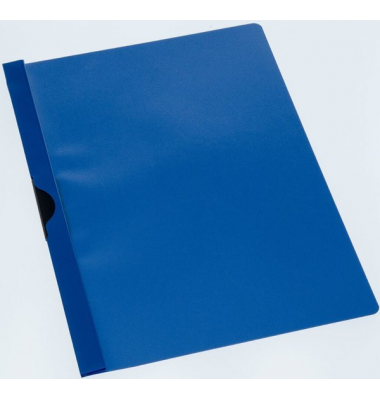 Klemmhefter BRG667294, A4 dunkelblau, für ca. 30 Blatt, Polypropylen (PP) 80g