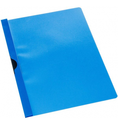Klemmhefter BRG667327, A4 hellblau, f&uuml;r ca. 30 Blatt, Polypropylen (PP)