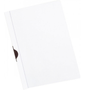 Klemmhefter BRG667329, A4 weiß, für ca. 30 Blatt, PP