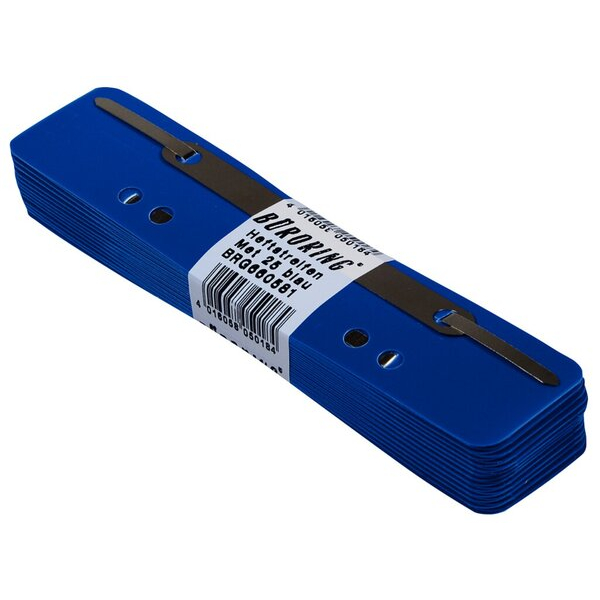 4016058050184 - Heftstreifen kurz PP blau 35x150mm Metalldeckleiste 4016058050184 25 Stück 4016058050184 - Heftstreifen kurz PP blau 35x150mm Metalldeckleiste 4016058050184 25 Stück