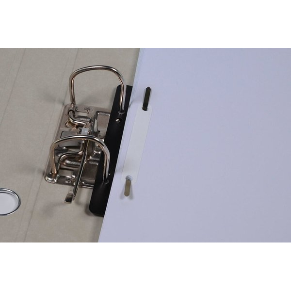 4016058050597 - Heftstreifen kurz BRG660610 Kunststoff mit Kunststoffdeckleiste schwarz 4016058050597 25 Stück