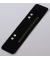 Heftstreifen kurz PP schwarz 35x150mm