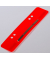 Heftstreifen kurz PP rot 35x150mm