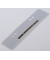 Heftstreifen kurz PP grau 35x150mm