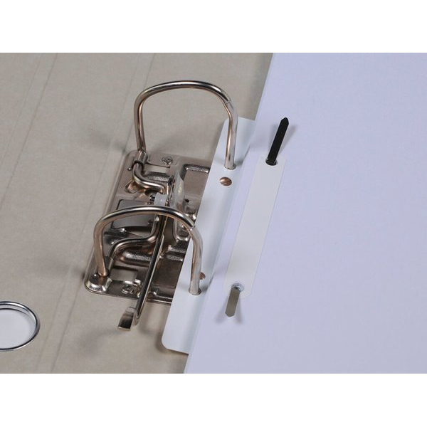 4016058050894 - Heftstreifen kurz BRG660616 Kunststoff mit Kunststoffdeckleiste weiß 4016058050894 25 Stück