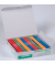 Heftstreifen kurz BRG660620, 3,5x15cm (BxL), Karton mit Metalldeckleiste, farbig sortiert