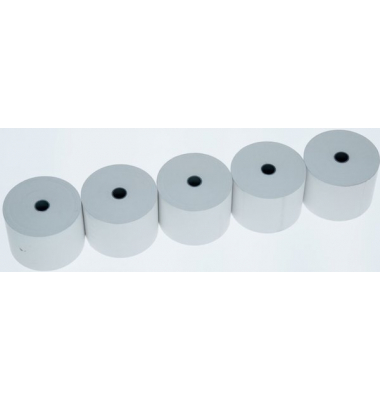Büroring Thermorolle für Kassen, 12er Kern, 57 mm x 80 m (Ø 78 mm)