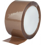 Packband 50 mm x 66 m, braun leise abrollend, PP ,43 mic