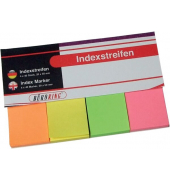 Index Haftstreifen aus Paper 4 x 40 Streifen 20x50mm
