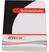 Schreibfolie, Standard A4, 100my, glasklar, transparent
