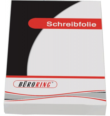 Schreibfolie, Standard A4, 100my, glasklar, transparent