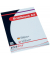 Briefblock 543542, Lineatur 20 / blanko, A4, 70g, weiß, 50 Blatt