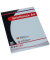 Briefblock 543546, ohne, Lineatur 22 / kariert, A4, 70g, wei&szlig;, 50 Blatt