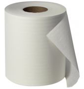 Rollenhandt&uuml;cher HTZ108KR, Au&szlig;enabrollung, 2-lagig, wei&szlig;, Papier