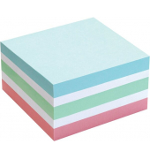 Haftnotizen 133333, 75x75mm, farbig sortiert, quadratisch