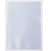 Sichthüllen BRG620088, A4, transluzent genarbt, oben & rechts offen, 