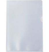 Sichthüllen BRG620087, A4, transluzent genarbt, oben & rechts offen, 