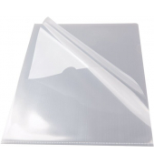 Sichthüllen BRG620071, A4, glasklar glatt, oben & rechts offen, 