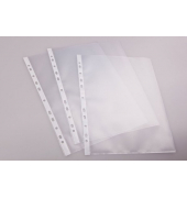 Prospekthüllen BRG620233 Standard, A4 transluzent genarbt, oben offen, 0,11mm