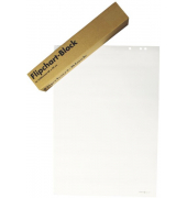 Flipchartblock 68x99cm blanko/blanko