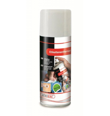 Etikettenablöser Spray zur Entfernung von Etiketten aus Papier