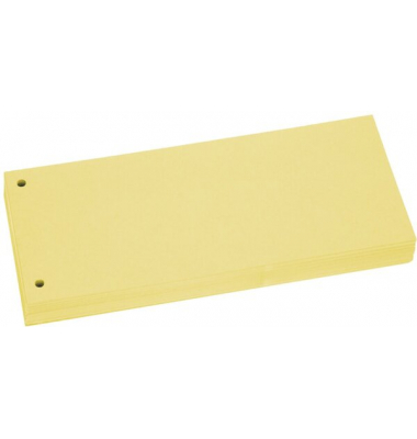 Trennstreifen BRG660873 gelb 190g gelocht 22,8x10,5cm 