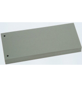 Trennstreifen BRG660875 grau 190g gelocht 22,8x10,5cm 