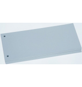 Trennstreifen BRG660877 weiß 190g gelocht 22,8x10,5cm 