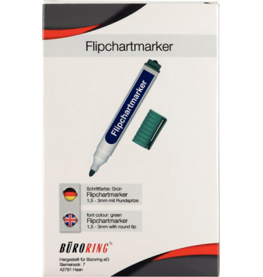 Flipchartmarker 223018, grün, 1,5-3mm 