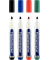 Flipchartmarker 223019, sortiert (schwarz, rot, blau, grün), 1,5-3mm 