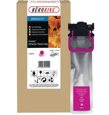 Tintenpatrone L magenta für Workforce Pro WF-C5210DW, 5290DW,