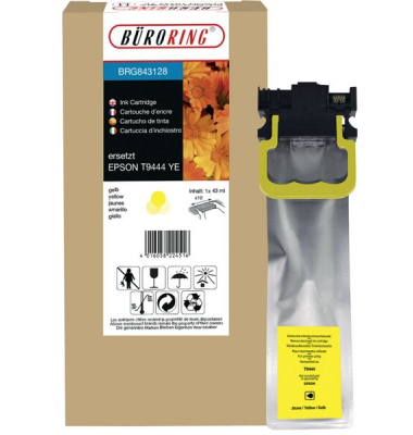 Tintenpatrone L gelb für Workforce Pro WF-C5210DW, 5290DW,