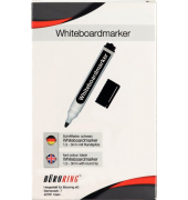 Whiteboard Marker schwarz Rundspitze 1,5-3mm