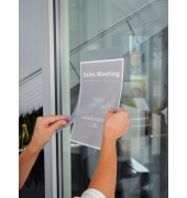 Selbsthaftendes InfoDisplay, A4 für ein schnelles