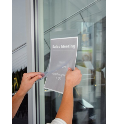 Selbsthaftendes InfoDisplay, A4 für ein schnelles