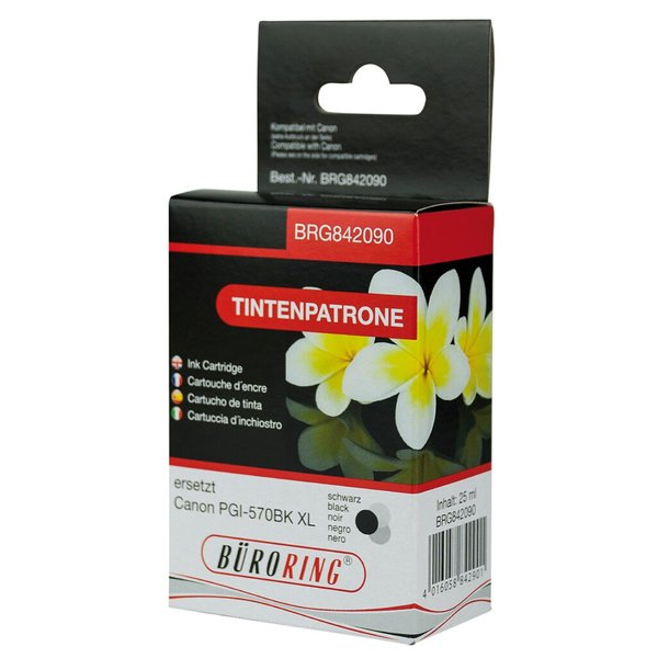 4016058842901 - Tintenpatrone schwarz für Canon PIXMA MG5750 MG6850 MG7750 4016058842901 BRG842090