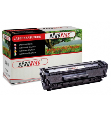 Toner Cartridge 12X schwarz für HP LaserJet 1010, 1010w, 1012, 1015,