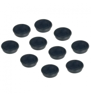 Haftmagnet Haftmagnet, HM10 10, Rund, 13mm &Oslash;, schwarz, 100g