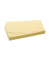 Moderationskarten UMZ102004, 20,5x9,5cm, rechteckig, 130g, gelb 