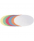 Moderationskarten UMZ111999, Ø 11x19cm, oval, 130g, farbig sortiert 