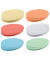 Moderationskarten UMZ111999, Ø 11x19cm, oval, 130g, farbig sortiert 