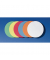 Moderationskarten UMZ1099, Ø 9,5cm, Kreis, 130g, farbig sortiert 