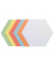 Moderationskarten Wabe farbig sortiert 19x16,5cm